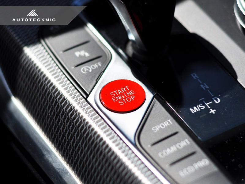 AutoTecknic Red Start Stop Button - BMW F97 X3M LCI | F98 X4M LCI
