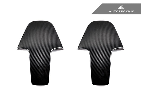 AutoTecknic Dry Carbon Seat Back Cover Set - F91/ F92/ F93 M8