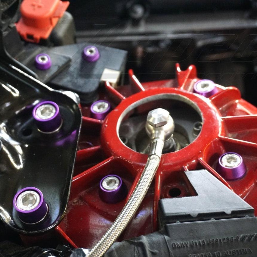 ZSPEC "Stage 2" Fastener Kit for '20+ Toyota Supra MKV GR A90, Stainless & Billet