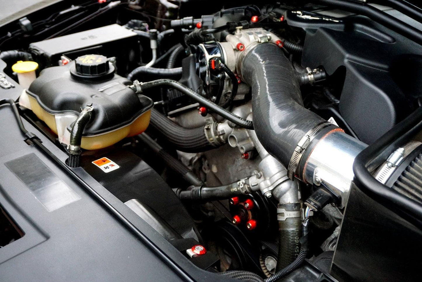 ZSPEC "Stage 3" Dress Up Bolts® Fastener Kit for 11-14 Ford Mustang 3.7L S197, Stainless & Billet