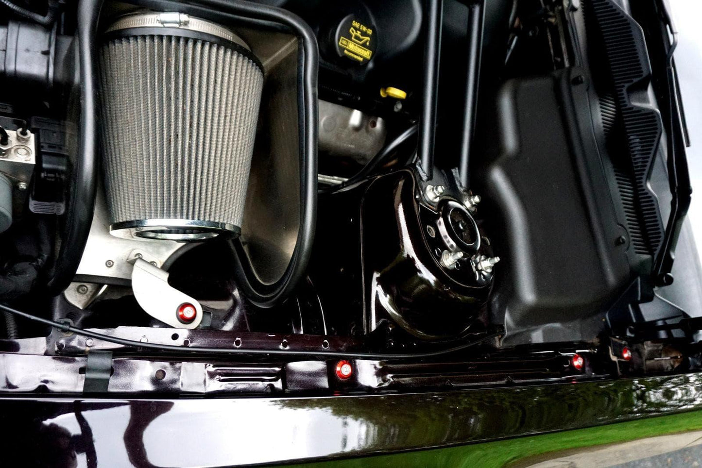 ZSPEC "Stage 3" Dress Up Bolts® Fastener Kit for 11-14 Ford Mustang 3.7L S197, Stainless & Billet