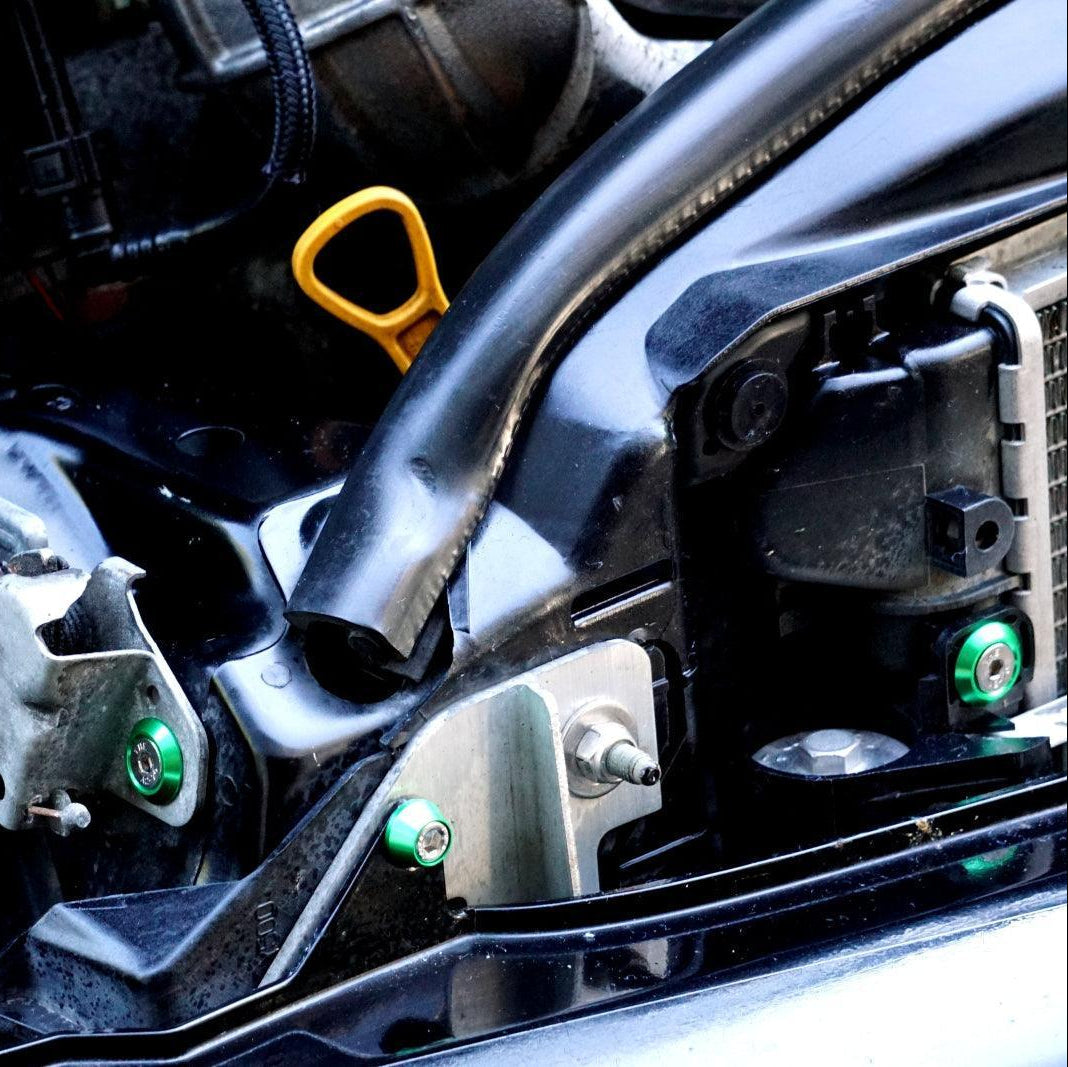 ZSPEC "Stage 3" Dress Up Bolts® Fastener Kit for '01-06 R53 Mini Cooper & S, Stainless & Billet