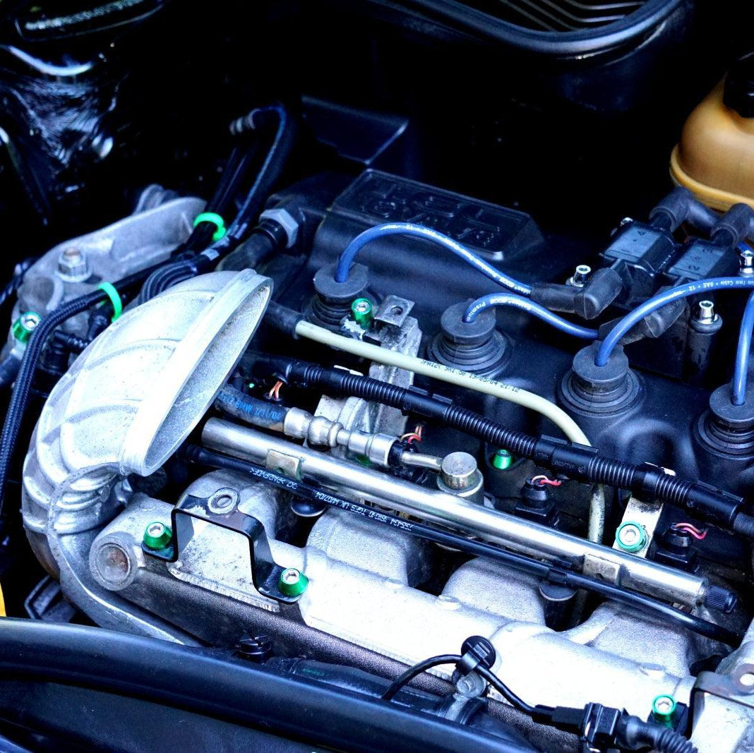 ZSPEC "Stage 3" Dress Up Bolts® Fastener Kit for '01-06 R53 Mini Cooper & S, Stainless & Billet