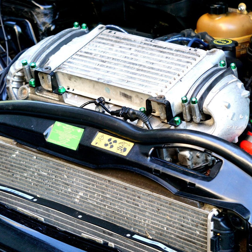 ZSPEC "Stage 3" Dress Up Bolts® Fastener Kit for '01-06 R53 Mini Cooper & S, Stainless & Billet