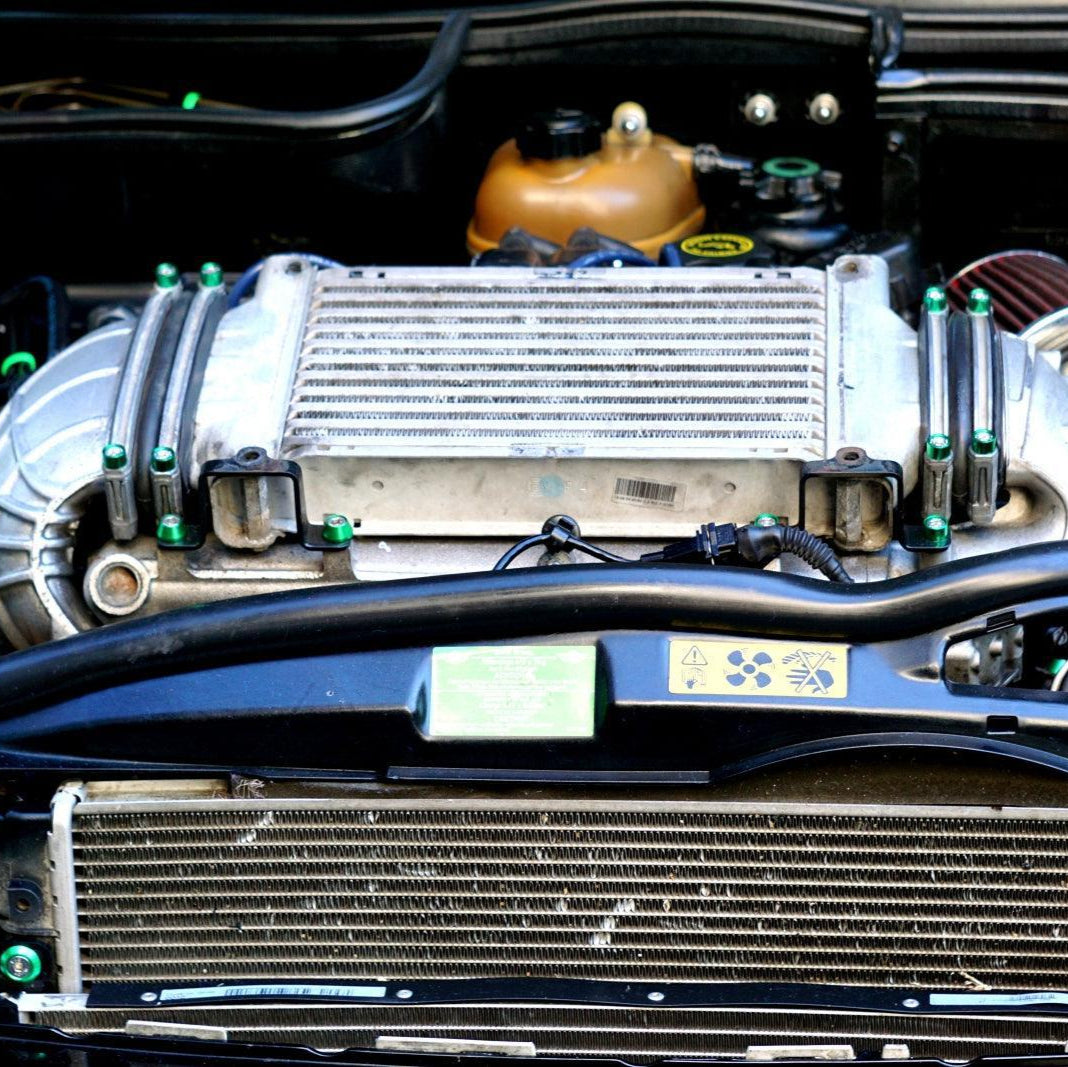 ZSPEC "Stage 3" Dress Up Bolts® Fastener Kit for '01-06 R53 Mini Cooper & S, Stainless & Billet