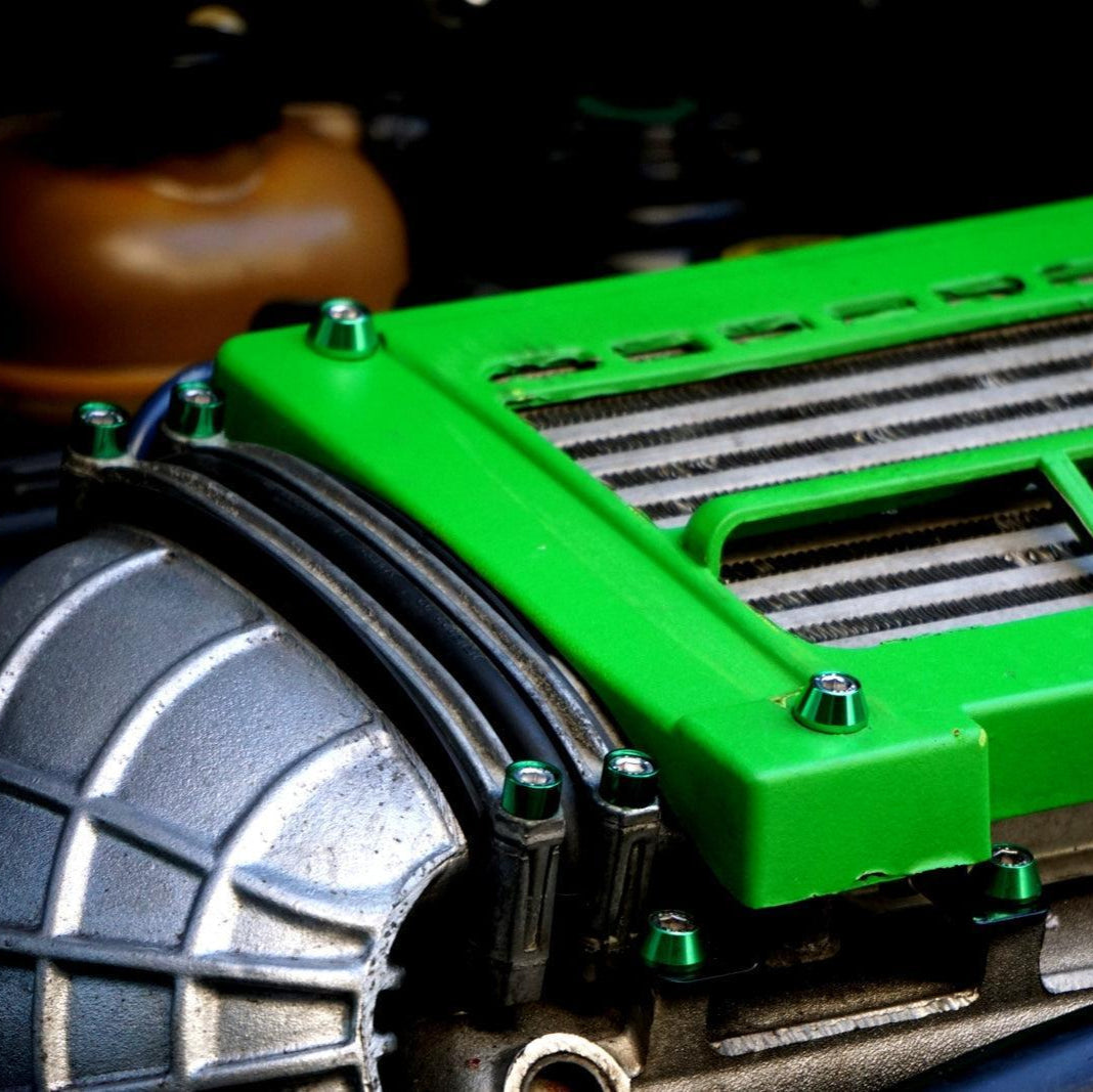 ZSPEC "Stage 3" Dress Up Bolts® Fastener Kit for '01-06 R53 Mini Cooper & S, Stainless & Billet