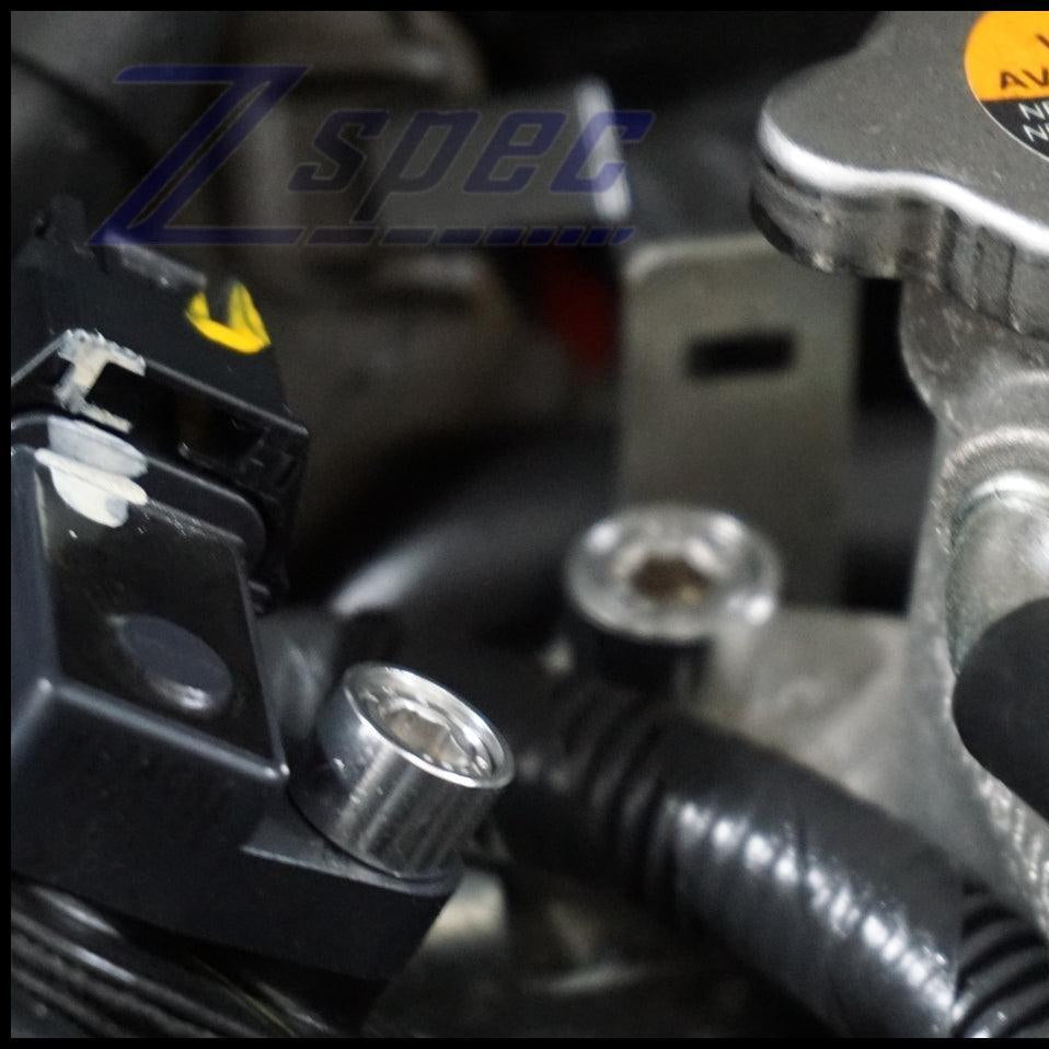 ZSPEC "Stage 3" Dress Up Bolts® Fastener Kit for '11-17 Nissan Juke, Stainless & Billet