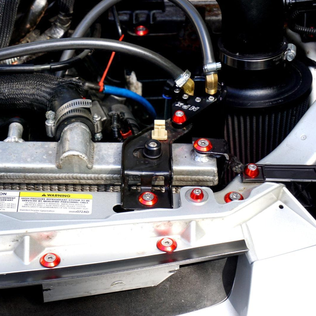 ZSPEC "Stage 3" Dress Up Bolts® Kit for '03-05 Dodge Neon SRT-4, Stainless & Billet