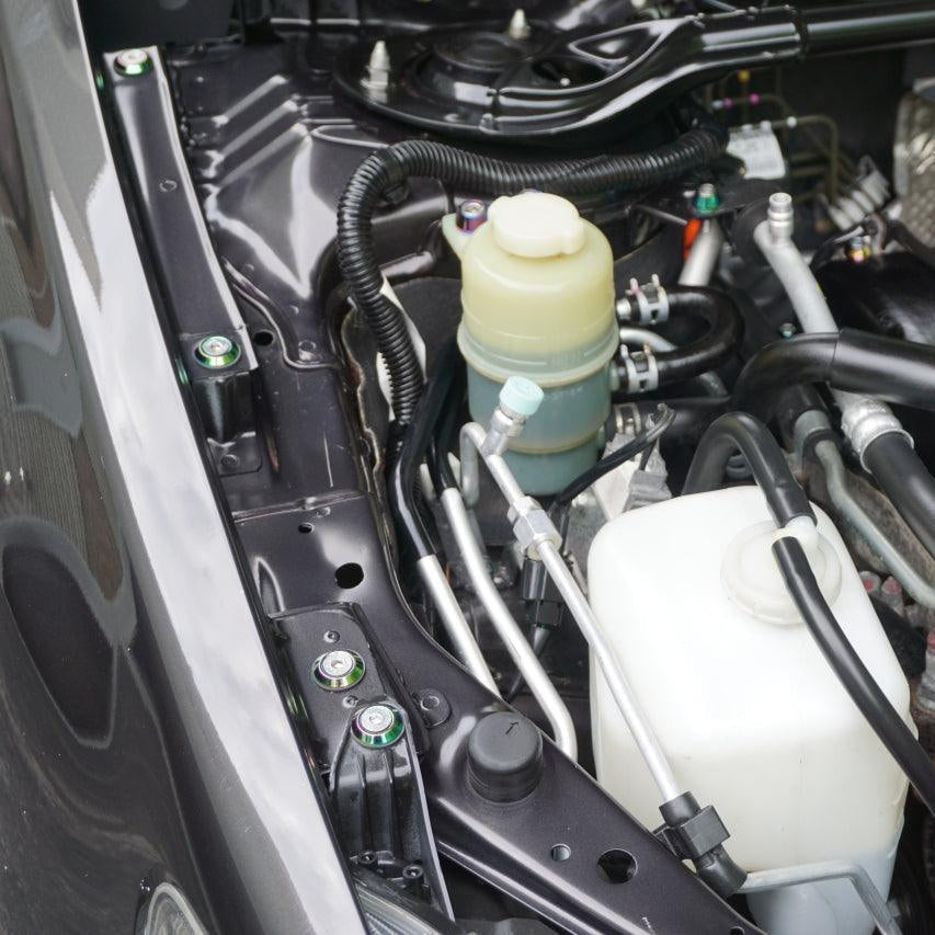 ZSPEC Stage-3 Dress Up Bolts® Fastener Kit for Mitsubishi Lancer EVO X 10, Stainless & Billet