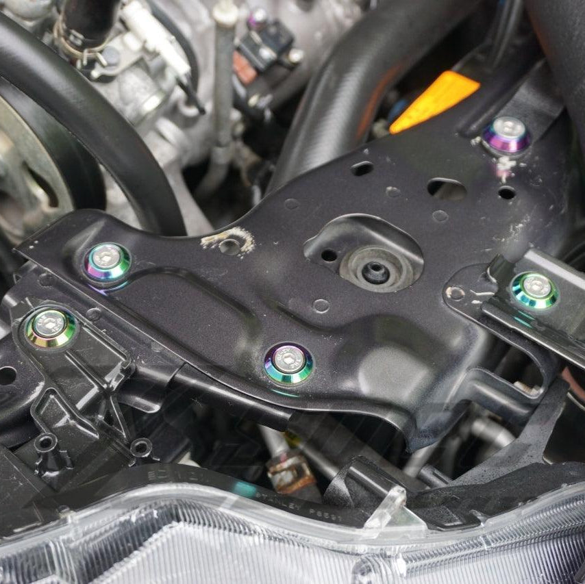 ZSPEC Stage-3 Dress Up Bolts® Fastener Kit for Mitsubishi Lancer EVO X 10, Stainless & Billet