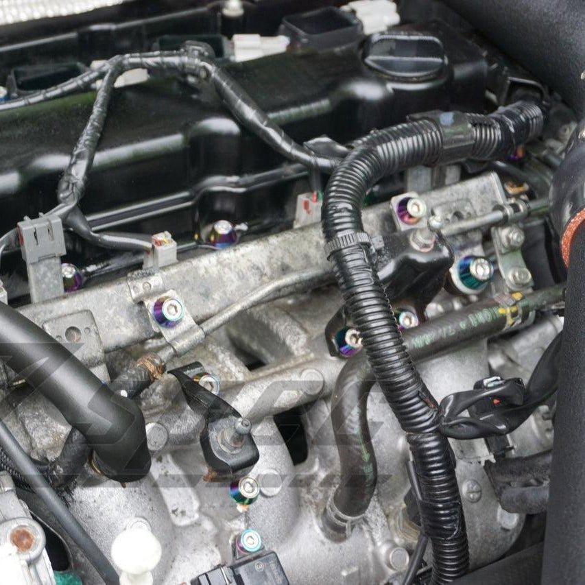 ZSPEC Stage-3 Dress Up Bolts® Fastener Kit for Mitsubishi Lancer EVO X 10, Stainless & Billet