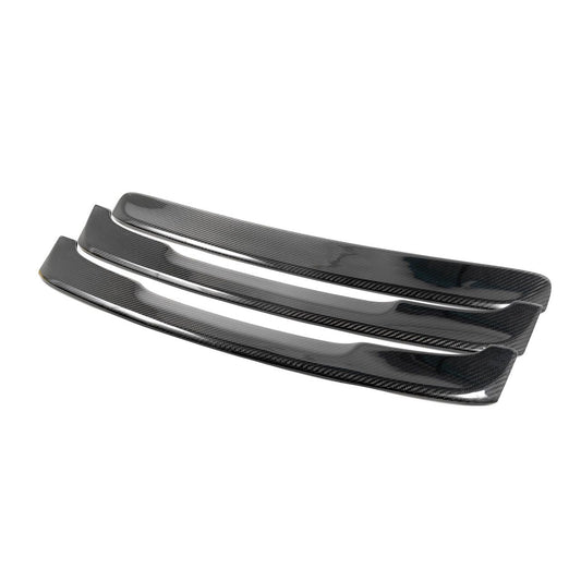 Rennline - Carbon Fiber Replacement Rear Louvers || 991.1 (Not Turbo/Turbo S/GTS/Anniversary/GT3/RS)