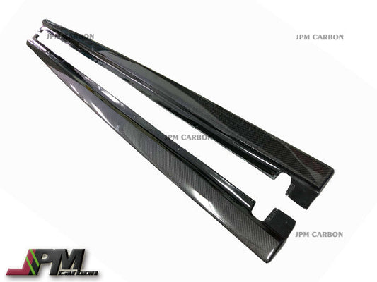 [JPMCarbon] DP Style Carbon Fiber Side Skirt Add-on Lip Fits For 2001-2006 BMW E46 M3 Only