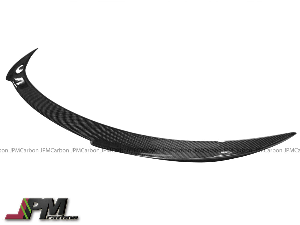V Style Carbon Fiber Trunk Spoiler Fits For 2012-2018 BMW F06 6-Series Gran Coupe Only