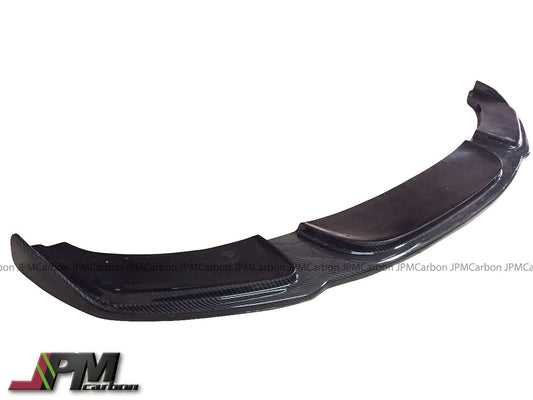 [JPMCarbon] HM Style Carbon Fiber Front Bumper Add-on Lip Fits For 2011-2016 BMW F10 5-Series M-Sport Package Only