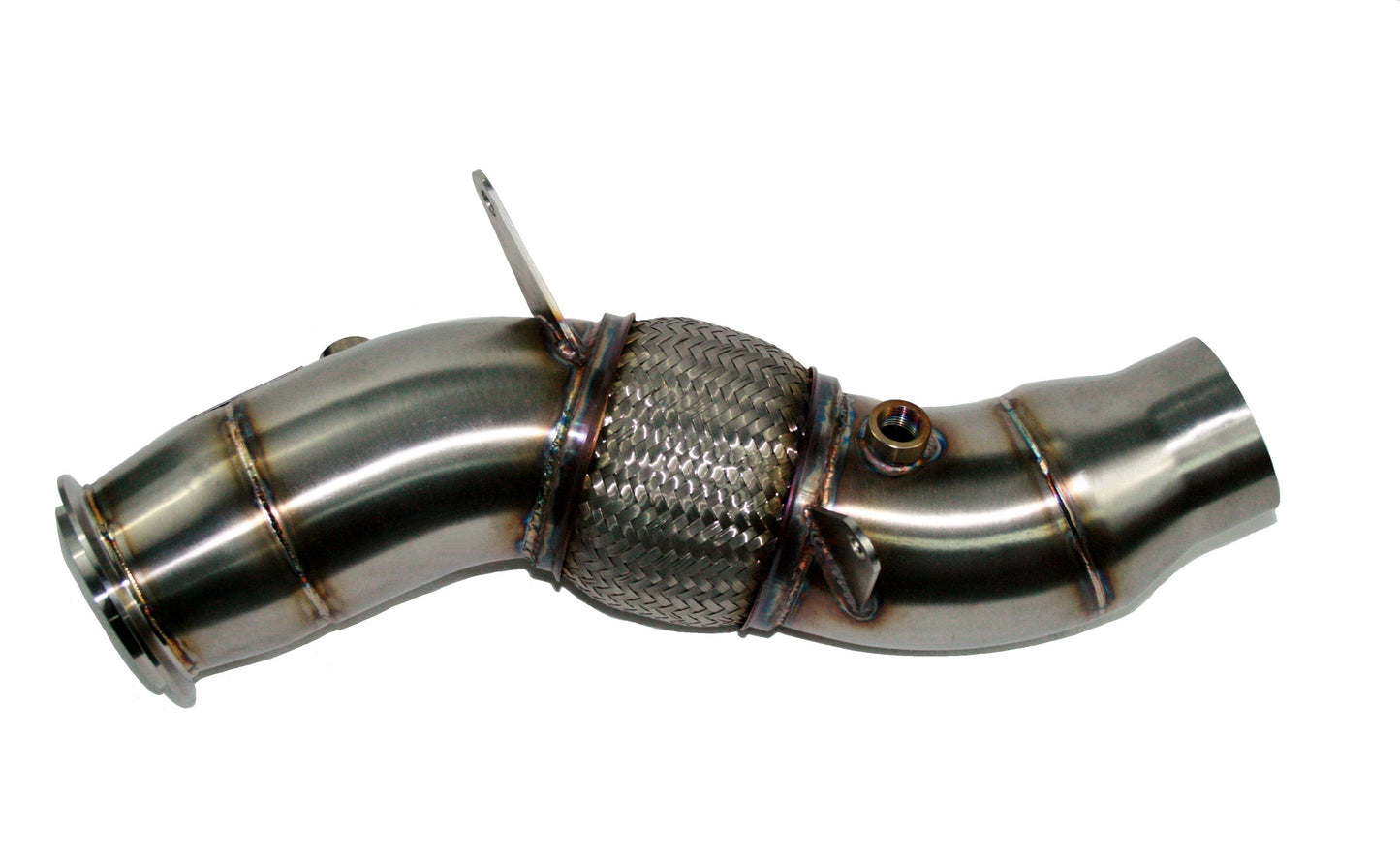Sports Series 4" High Flow Catted Downpipe for the 5/6/7 Series N55 (6 Cylinder) Engine