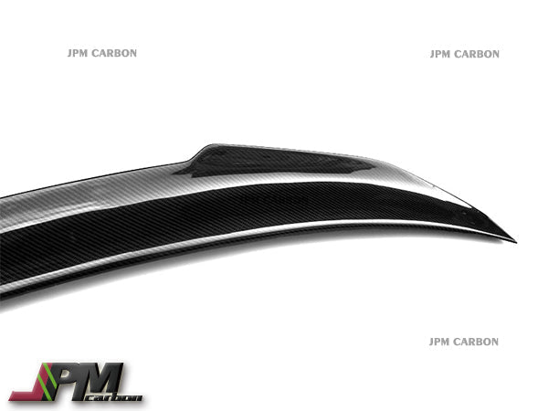 [JPMCarbon] PSM Style Carbon Fiber Trunk Spoiler Fits For 2014-2018 BMW F80 M3 Sedan Only