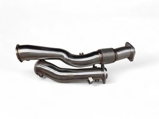 Island Racewerks - S58 Downpipes (Decor) || M3/M4 G80/G82