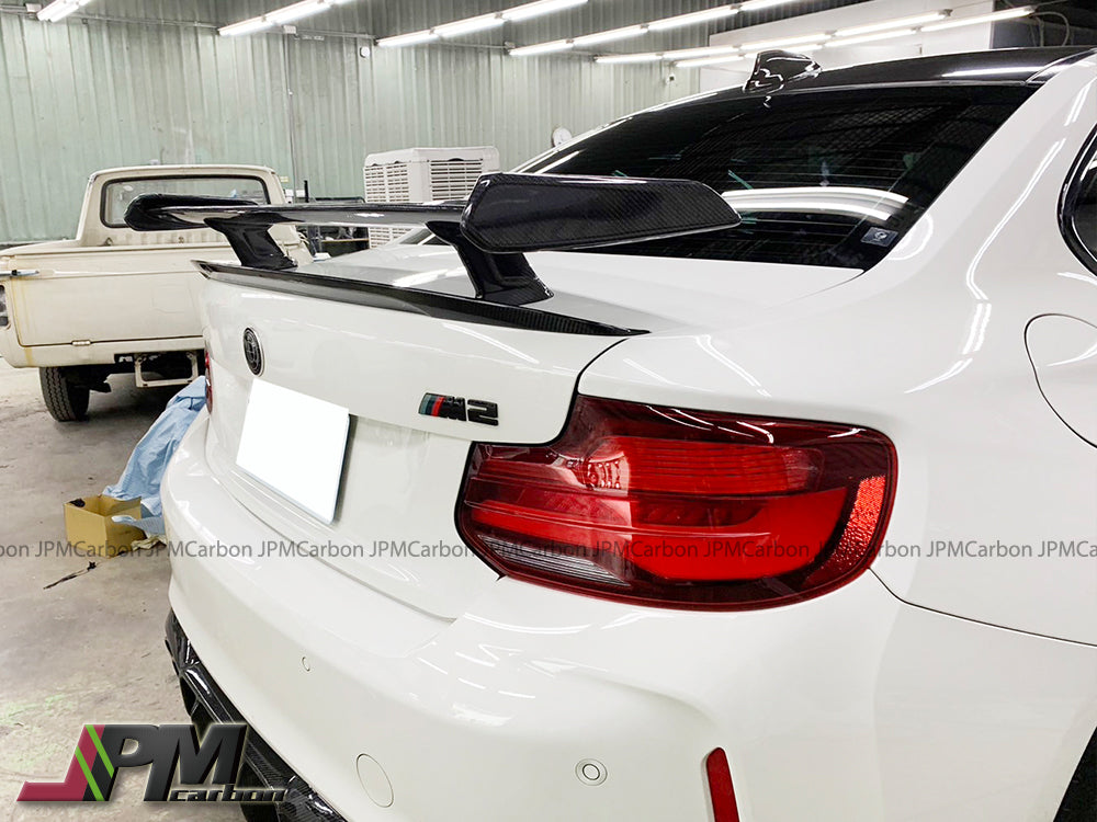 [JPMCarbon] DTM Style Carbon Fiber Trunk Spoiler Fits For 2015-2020 BMW F80 M3 /F82 M4 & 2016-2021 F87 M2