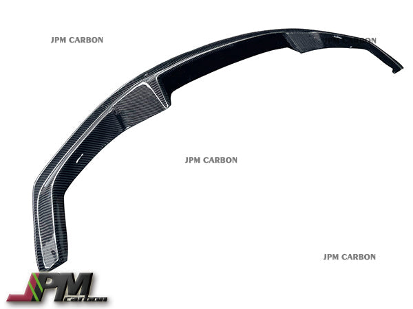 E Style Carbon Fiber Front Bumper Add-on Lip Fits For 2015-2018 BMW F87 M2 Only