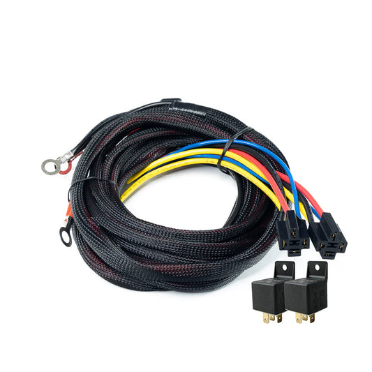 Deatschwerks - Dual-pump Universal Kit to Hardwire Two Fuel Pumps to Battery