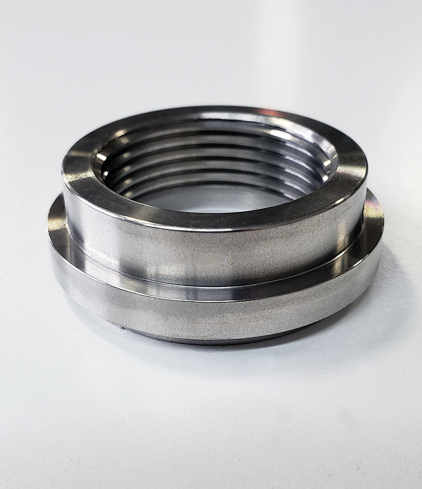 -20AN Female Weld Bung - 304 Stainless