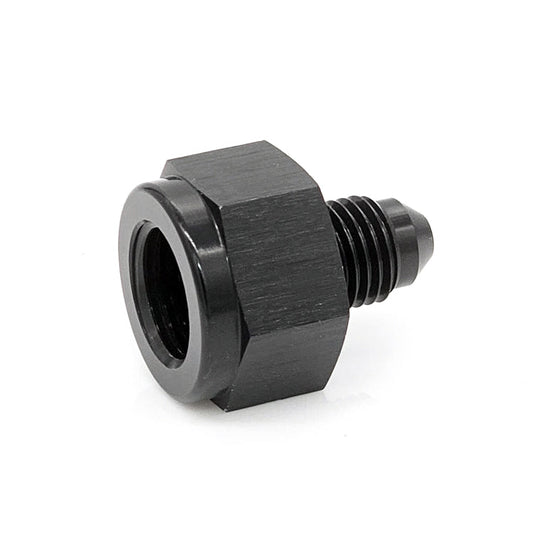 -6AN Female AN to -4AN Male AN Flare Reducing Adapter, Black Hard Anodized