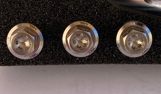 Mosselman - Titanium GR5 Hex-Race Bolt Upgrade Set M8X25