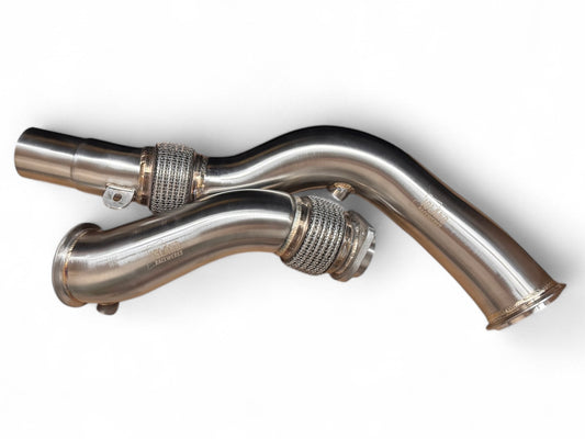 Island Racewerks  - S55 Catless Downpipe (Decor)