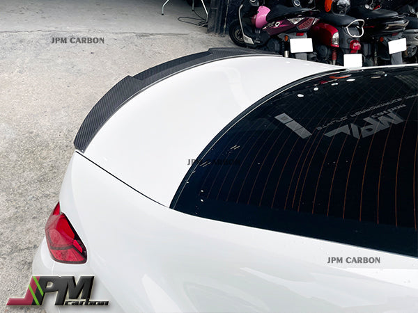 [JPMCarbon] M4 Style Carbon Fiber Trunk Spoiler Fits For 2019-2025 BMW G20 G28 3-Series Sedan & G80 M3 Only