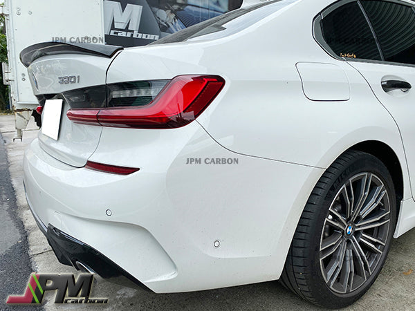 [JPMCarbon] Performance 2 Style Carbon Fiber Trunk Spoiler Fits For 2019-2025 BMW G20 G28 3-Series Sedan & G80 M3 Only