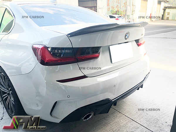 [JPMCarbon] PR Style Carbon Fiber Trunk Spoiler Fits For 2019-2025 BMW G20 G28 3-Series Sedan & G80 M3 Only