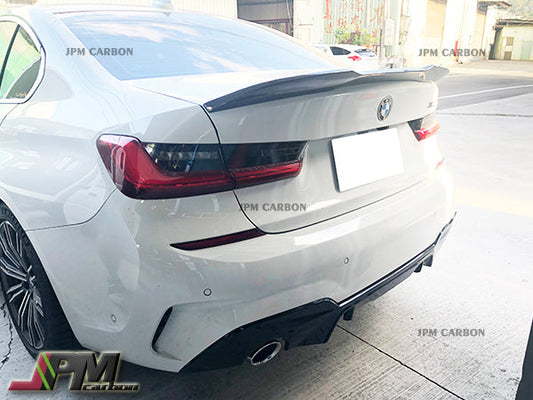 [JPMCarbon] PR Style Carbon Fiber Trunk Spoiler Fits For 2019-2025 BMW G20 G28 3-Series Sedan & G80 M3 Only