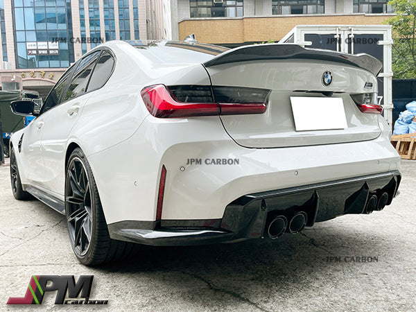 [JPMCarbon] PR Style Carbon Fiber Trunk Spoiler Fits For 2019-2025 BMW G20 G28 3-Series Sedan & G80 M3 Only