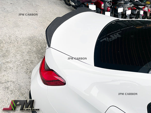 [JPMCarbon] PR Style Carbon Fiber Trunk Spoiler Fits For 2019-2025 BMW G20 G28 3-Series Sedan & G80 M3 Only