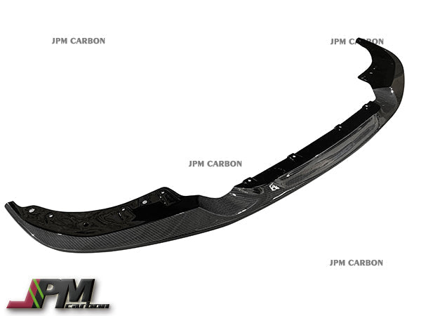 [JPMCarbon] 3D Style Carbon Fiber Front Bumper Add-on Lip Fits For 2020-2025 BMW G22 G23 4-Series with M-sport Package Only