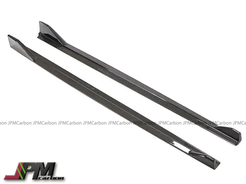 [JPMCarbon] AG Style Carbon Fiber Side Skirt Lips Fits For 2019-2024 BMW G29 Z4 with M-Sport Package Only