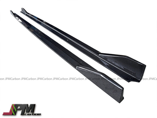 [JPMCarbon] AG Style Carbon Fiber Side Skirt Lips Fits For 2019-2024 BMW G29 Z4 with M-Sport Package Only