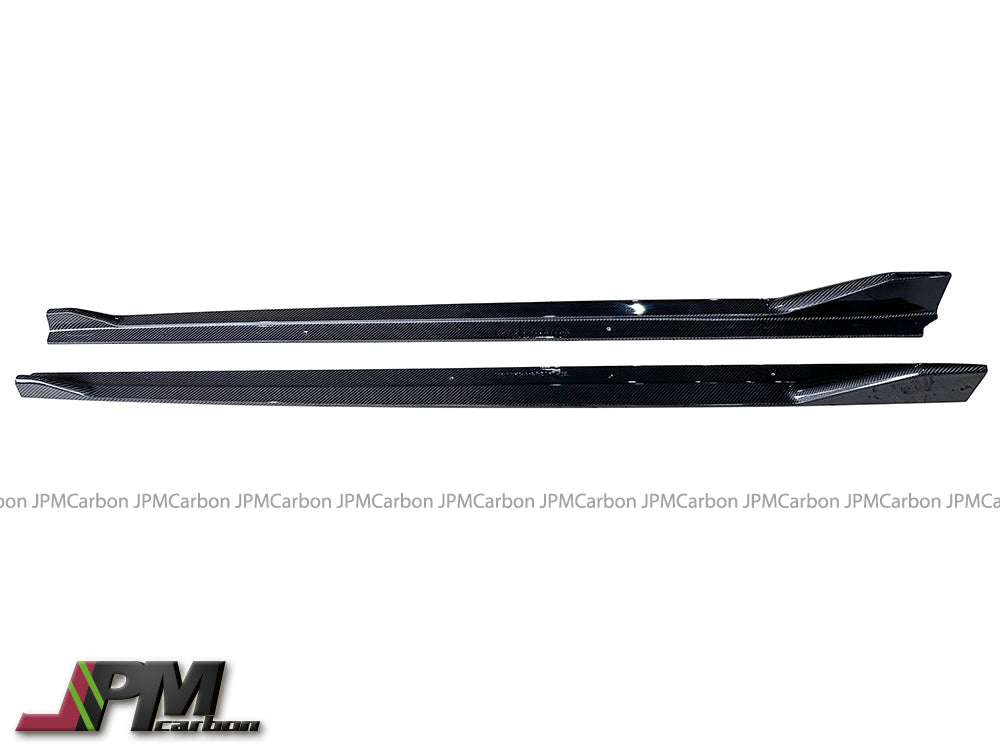 [JPMCarbon] AG Style Carbon Fiber Side Skirt Lips Fits For 2019-2024 BMW G29 Z4 with M-Sport Package Only
