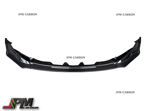 [JPMCarbon] V Style Carbon Fiber Front Bumper Add-on Lip Fits For 2020-2025 BMW G80 M3 / G82 M4 Only