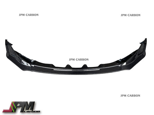 [JPMCarbon] V Style Carbon Fiber Front Bumper Add-on Lip Fits For 2020-2025 BMW G80 M3 / G82 M4 Only