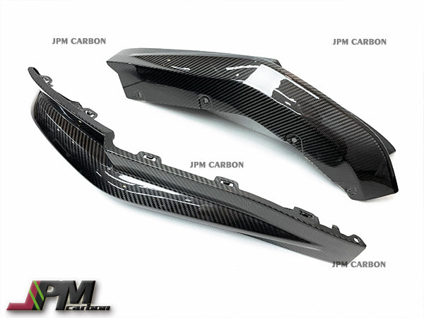 [JPMCarbon] OEM Style Dry Carbon Rear Splitter lips Fits For 2020-2025 BMW G80 M3 Only