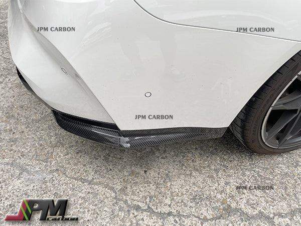 [JPMCarbon] OEM Style Dry Carbon Rear Splitter lips Fits For 2020-2025 BMW G80 M3 Only