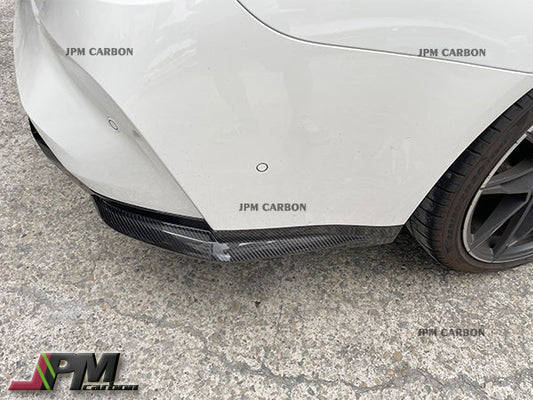 [JPMCarbon] OEM Style Dry Carbon Rear Splitter lips Fits For 2020-2025 BMW G80 M3 Only