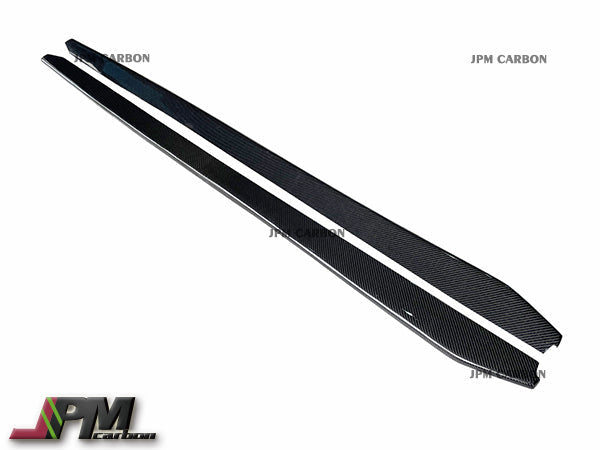 [JPMCarbon] JPM Carbon Fiber Side Skirt Lips Fits For 2020-2025 BMW G80 M3 Only