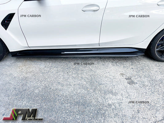 [JPMCarbon] JPM Carbon Fiber Side Skirt Lips Fits For 2020-2025 BMW G80 M3 Only