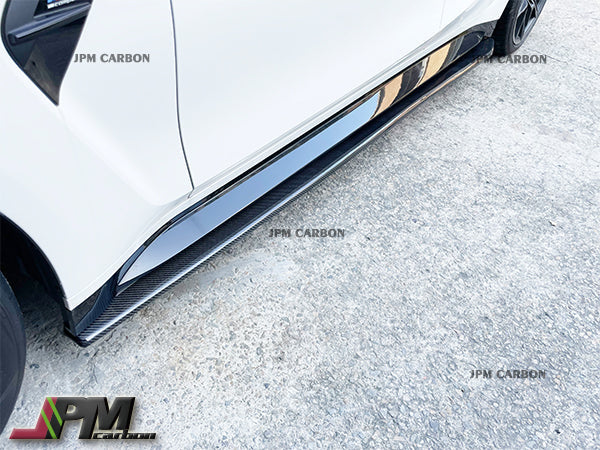 [JPMCarbon] JPM Carbon Fiber Side Skirt Lips Fits For 2020-2025 BMW G80 M3 Only