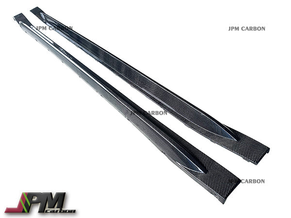 [JPMCarbon] OEM Style Carbon Fiber Replacement Side Skirts Fits For 2020-2025 BMW G80 M3 Only