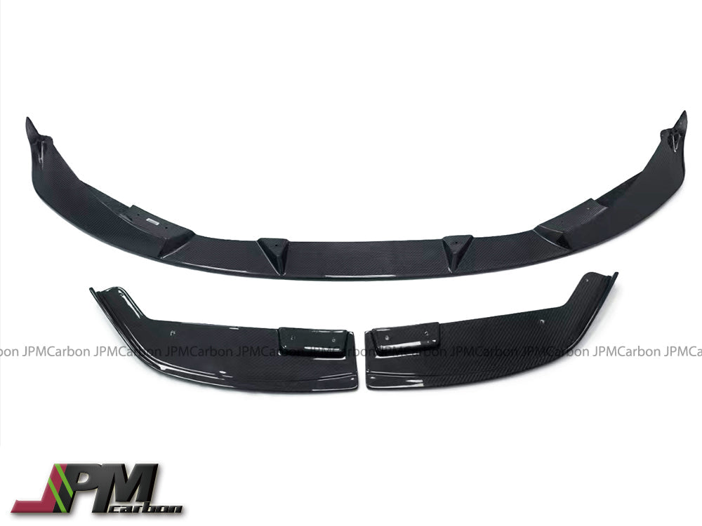 [JPMCarbon] 3D Style Carbon Fiber Front Bumper Add-on Lip Fits For 2020-2025 BMW G80 M3 / G82 M4 Only