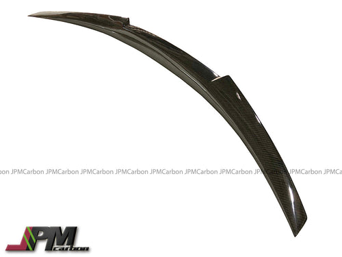 [JPMCarbon] V Style Carbon Fiber Trunk Spoiler Fit For 2017-2020 Alfa Romeo Giulia Quadrifoglio